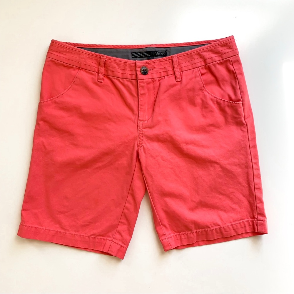 Vans Casual Salmon Pink Shorts